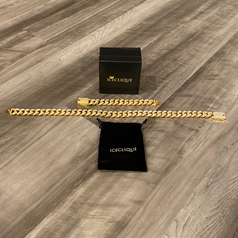 Ice Clique Bracelet and Necklace Set